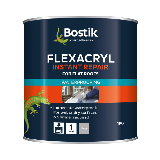 Bostik Flexacryl Instant Repair 1kg Grey