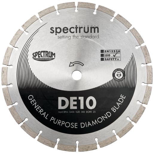 Ox Diamond Spectrum General Purpose Diamond Blade 300 x 20mm