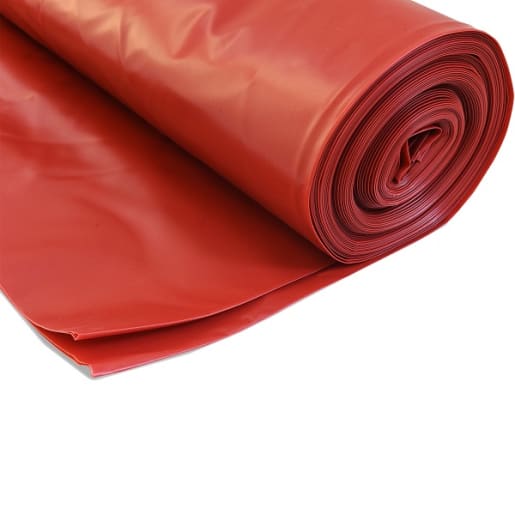 Visqueen Radon Gas Barrier Membrane 300mu 25 x 4m Red