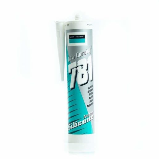 Dow Corning 781 Acetoxy Silicone Sealant 310ml Black