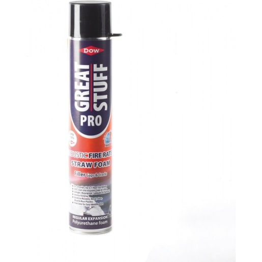 Dow Great Stuff Pro Acoustic Fire Rated Foam 750ml White