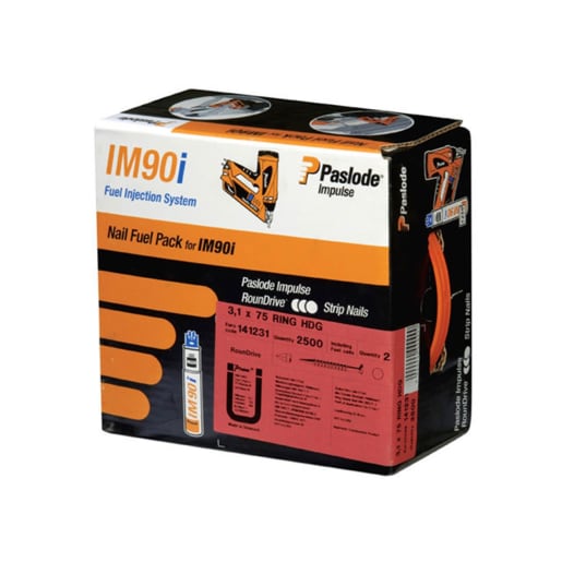 Paslode Smooth Galv Framing Nails 3.1 x 90mm Pack of 2200