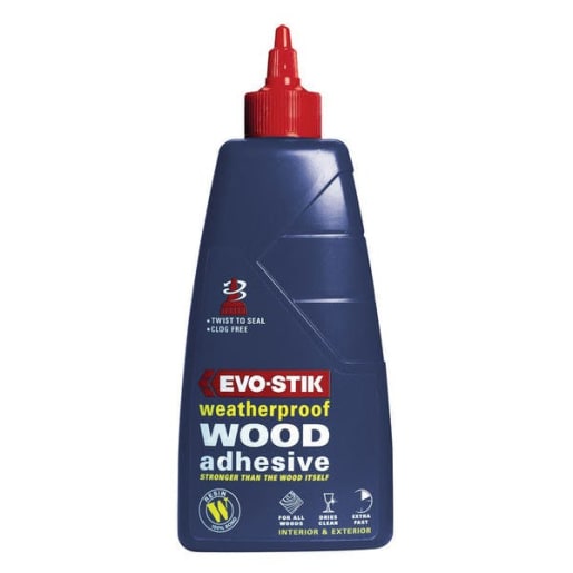Evo-Stik Weatherproof Wood Adhesive 250ml Blue