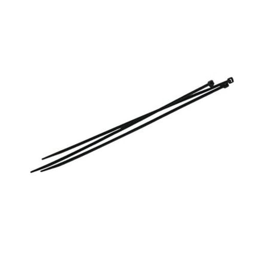 Faithfull Cable Ties 300 x 4.8mm Black Pack of 100