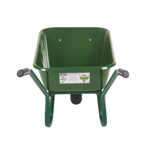 Haemmerlin BoB Ultimate Wheelbarrow with Pneumatic Tyre 120L Green