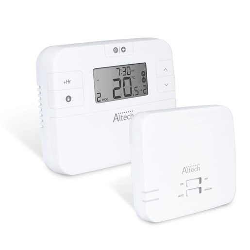 Salus RT510RF+ 7 Day Programmable Digital Wireless Thermostat with LCD