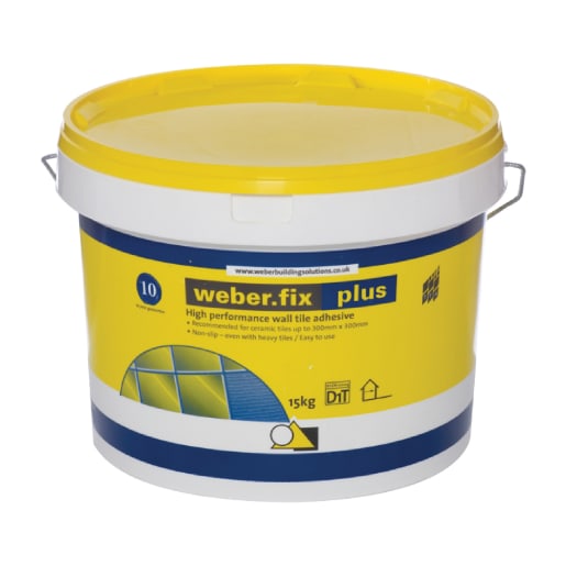 Weber Fix Plus Tile Adhesive 15kg White