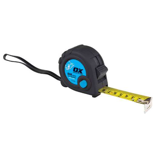 OX Trade Tape Measure 8m x 25mm