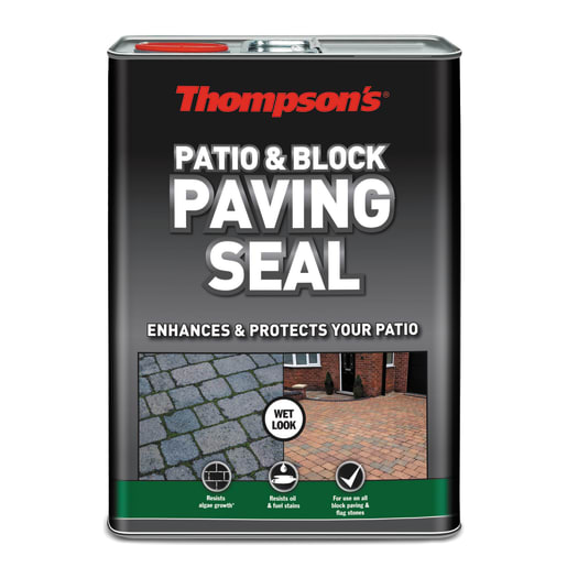 Thompson's Patio & Block Paving Seal 5L Wet Look