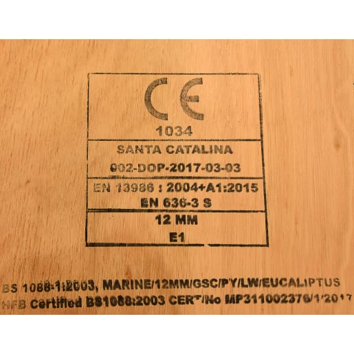 ESSGEE SG Marine Plywood FSC 2440 x 1220 x 12mm